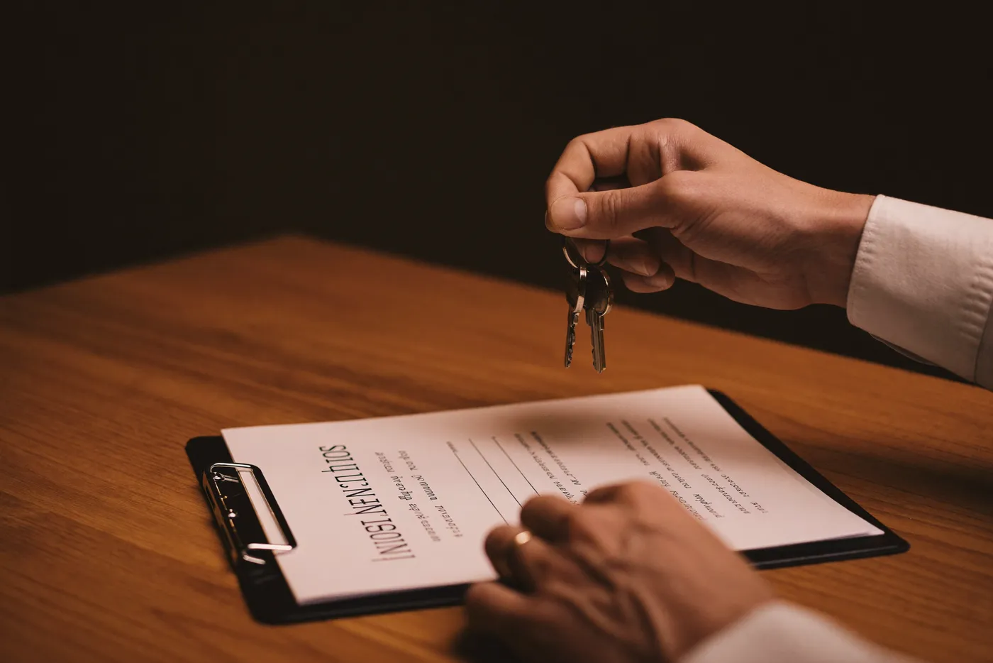 Homeowners accepting a direct cash offer